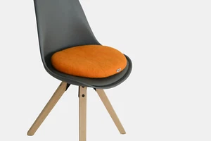 Lemon Yellow Seat Pad | Handmade Felt Chair Pad | Durable And Soft Seat Pad - Picture 1 of 6