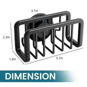 Sponge Holder for Kitchen Sink Organizer with Suction Cup Rustproof Sink Caddy f - Picture 1 of 12