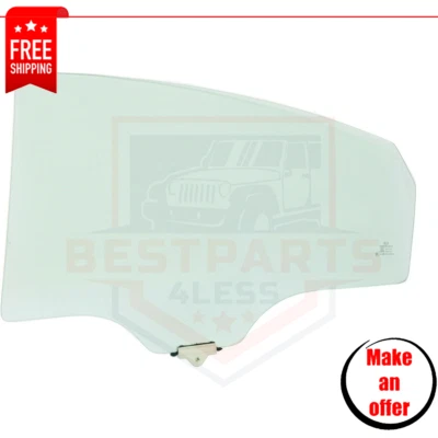 New Rear Door Glass left side for 2011-2014 Hyundai Sonata GLS, Limited, SE - Image 1 of 4