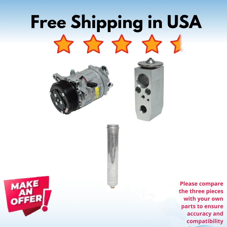 Kit Compresor Aire Acondicionado Nissan Altima 2007-2009 Foto 1 de 4