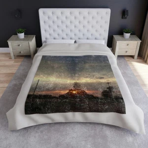 Heaven Awakens - Crushed Velvet Blanket - Picture 1 of 6