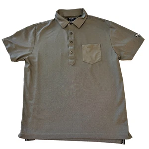 Todd Snyder x Footjoy Polo Shirt Mens Sz M Black White Chevron Pattern Golf - Picture 1 of 11