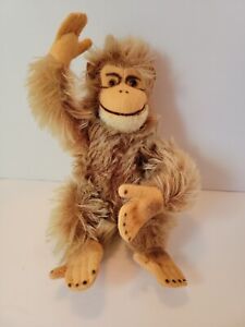 Vintage Mohair Monkey Chimpanzee Articulated Unbranded Well Made!