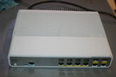 Cisco Catalyst 3560C Fast Ethernet Managed Switch WS-C3560C-8PC-S - Image 1 of 4