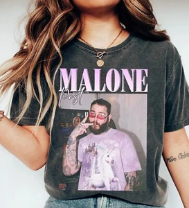 Post Malone Post Malone Tour Vintage Post Malone Rap Music Merch T-Shirt - Picture 1 of 10
