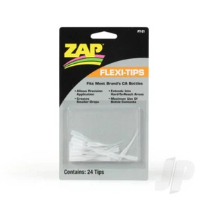 Zap PT21 Flexi-Tips CA Cyano Super Glue Applicators (24pcs) - Picture 1 of 1
