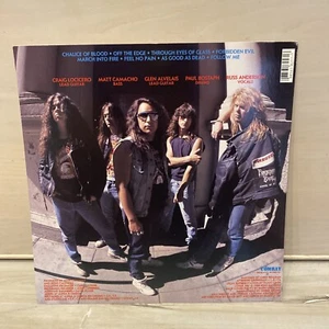 RARO - Póster plano álbum Forbidden Evil promoción original 12" x 12" Rock Metal - Imagen 1 de 2