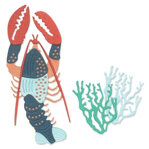 Plantilla de troquelado Sizzix Thinlits "Ocean Critters" - Imagen 1 de 7