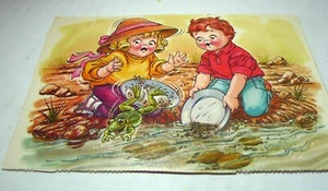 Campbell's Kids 80er Kalender Bonuskarten Campbells Suppe Alaska Gold Frosch Pfanne - Bild 1 von 5