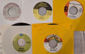 5 ct LOT #103 High Grade 45 RPM Odd, Private, Indie Labels, VG+ to NM - Picture 1 of 2