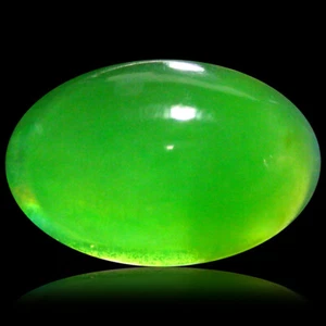 Piedra preciosa natural ópalo verde excepcional forma cabujón ovalado (11 x 7 mm) de 1,60 quilates - Imagen 1 de 1