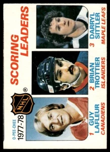 1978-79 O-Pee-Chee Guy Lafleur/Bryan Trottier/Darryl Sittler Montreal - Bild 1 von 2