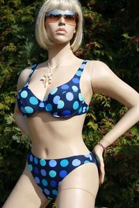 Saison-2023/24 360062 Marken Neckholder Bügel Bikini Slip FRECH 36 B - Picture 1 of 3