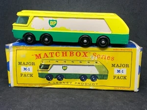 Matchbox Major Pack M1-B3: B.P Petrol Tanker with Type D1 Box - Picture 1 of 7