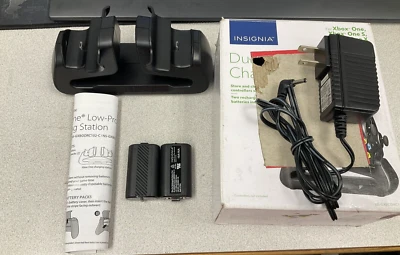 Insignia - Dual Controller Charger for Xbox One - Black - Image 1 of 2