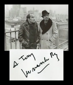 Fernando Rey (1917-1994) - Acteur espagnol - Feuillet dédicacé - Paris 1986 - Bild 1 von 3