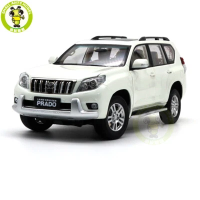 1/18 Toyota Land Cruiser Prado Pure White Diecast Model Car Friends Gifts - Image 1 of 4