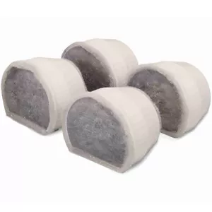 Drinkwell Ceramic Avalon Replacement Charcoal Filter 4 Pack PAC19-14088 - Picture 1 of 2