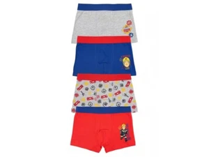 Boxershorts Feuerwehrmann Sam Boxershorts für Jungen Unterhose Boxer (4er Pack) - Bild 1 von 1