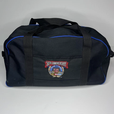 NASCAR 50th Anniversary Duffle Bag 1948-1998 Black Large Racing Cover