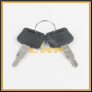 1 Pair of Heavy Equipment Key H800 For Hitachi with OEM logo, 2 year warranty - Picture 1 of 1
