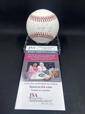 Alex Rodriguez Signed Rawlings ROMLB Baseball JSA Yankees Mariners Rangers - Image 1 of 2