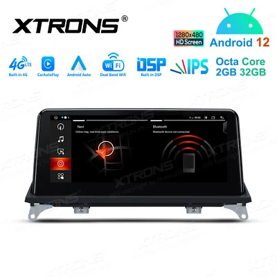 For BMW X5 E70 X6 E71 CIC 10.25" Android 14 GPS Stereo Car Play Radio 4G 8-Core - Image 1 of 4