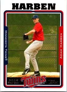 2005 Topps Updates & Highlights Adam Harben  FY UH237 Minnesota Twins
