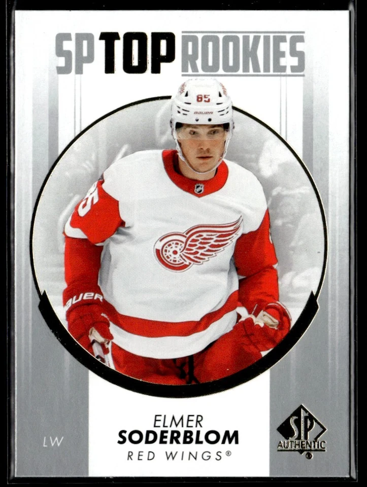 2022-23 SP Authentic Top Rookies Elmer Soderblom #TR-15 - Image 1 of 2