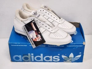 Vintage 80's Adidas Outright Cricket Shoes Size 8 - Dean Jones - 80's - Picture 1 of 17