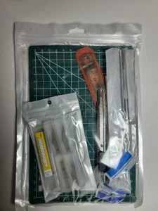 Kit de pasatiempo artesanal tallado de precisión cuchillo Exacto con cuchillas de 40 piezas para arte hágalo usted mismo - Imagen 1 de 8