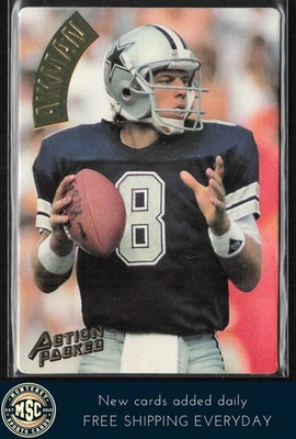 Troy Aikman 1994 Action Packed #20 Dallas Cowboys - Image 1 of 2