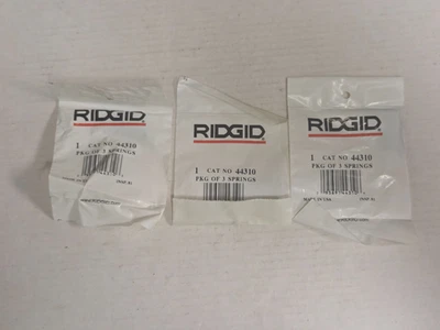 3 packs of Ridgid 44310 Springs - OEM Parts - Image 1 of 2