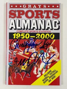 Michael J Fox Christopher Lloyd Signed Gray's Almanac Back to the Future Beckett - Picture 1 of 5