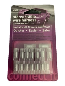 Arnés de cables estéreo/radio de 16 piezas Posi-Twist sin crimpado Kit de conector #500 universal - Imagen 1 de 6