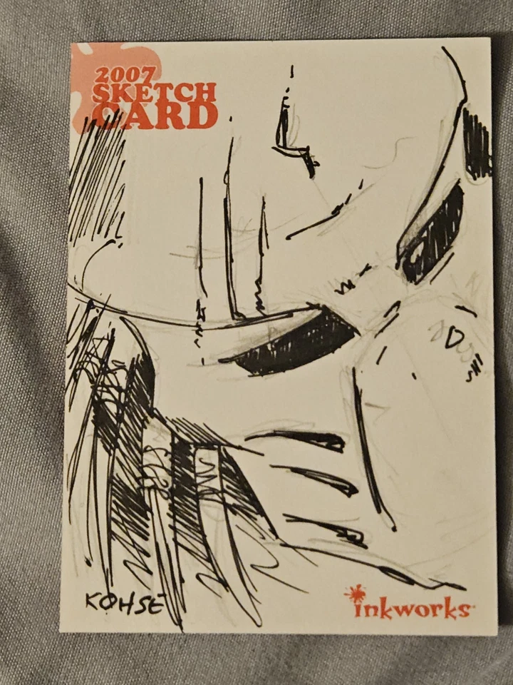 AvP Predator One of a Kind Sketch Card By Kohse SDCC Inkworks 2017 - Image 1 of 2