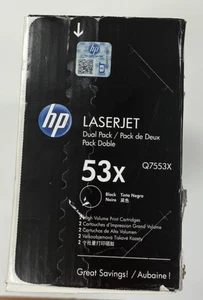 Nowy zapieczętowany HP 53X High volume czarny toner do druku Q7553X - Zdjęcie 1 z 4