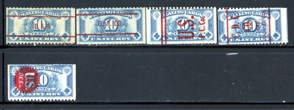US Scott # RF23- Used - 5 Stamps          (5-C252) - Image 1 of 1
