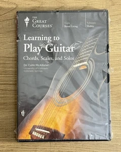 The Great Course: Learning to Play Guitar Chords, Scales, Solos (4-DVD Set 2017) - Picture 1 of 4