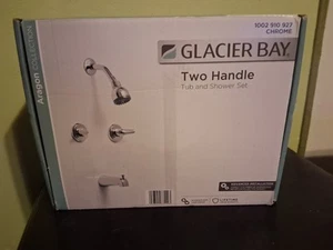 Neu Glacier Bay Aragon 2-Griff Wanne & Dusche Set Chrom + BONUS! 1002 910 927 - Bild 1 von 2