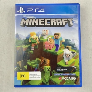 Minecraft (PlayStation 4 PS4  2019) Mojang Complete Tested PAL R4 - Picture 1 of 13
