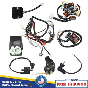 GY6 150cc ELECTRICS Stator Wire Harness Loom Magneto Coil CDI Rectifier Solenoid - Bild 1 von 14