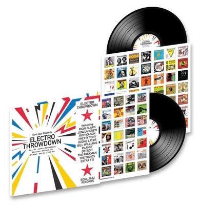 Electro Throwdown Sci-Fi Inter-Planetary Electro Soul Jazz Double Vinyl LP - Image 1 of 3
