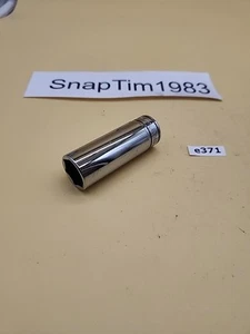 Snap-on Tools  SFS221  11/16" SAE Deep Chrome Socket-3/8" Drive  USA - Picture 1 of 4