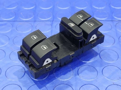 Interruptor de ventana principal blanco y negro OEM 1K4959857C Volkswagen Jetta 11-18 sedán Foto 1 de 4