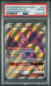 Pokemon Karte Mandrillon GX 230/236 PSA 10 Harmonie der Geister DE POP 2 - Bild 1 von 2