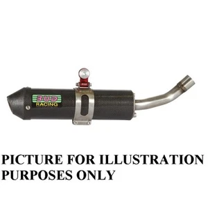 Bud Racing Carbon Schalldämpfer TM MX125 mx 125 passend für 2015 bis 2023 - Bild 1 von 1