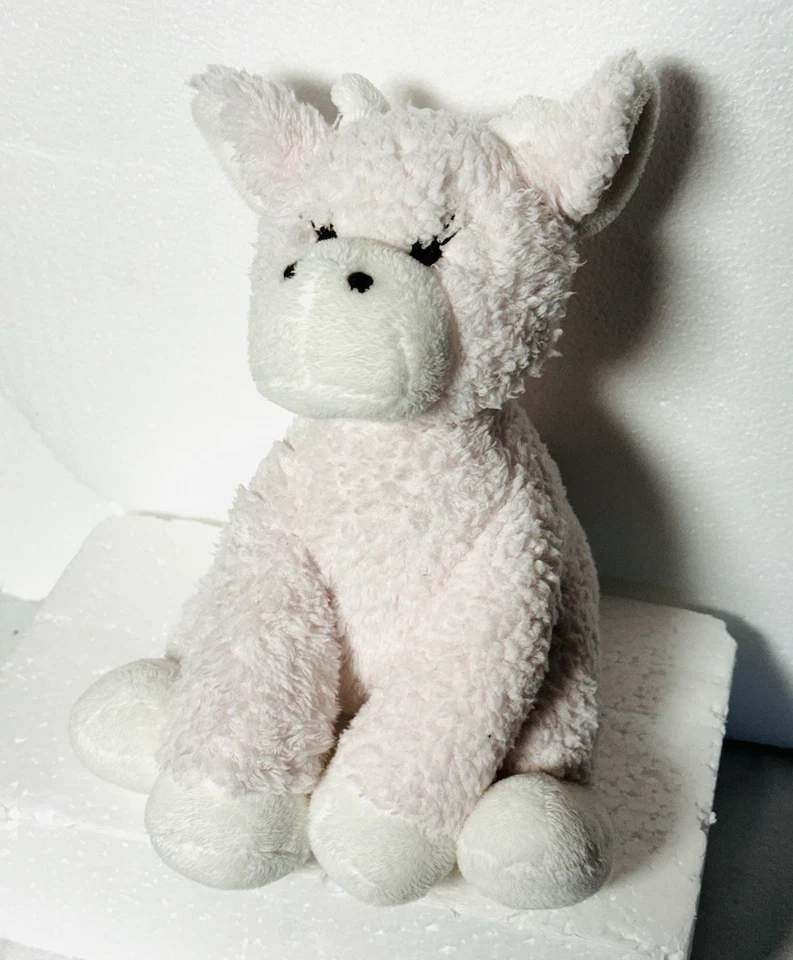 "Pequeña jirafa rosa peluche animal amor bebé jirafa 9""" Foto 1 de 4