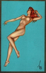 Vintage Pinup Spiel-/Sammelkarte - Bild 1 von 2