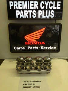 1983-5 HONDA CB 650 NIGHTHAWK  REMANUFACTURED KEIHIN CARBS CARBURETORS   - Picture 1 of 10